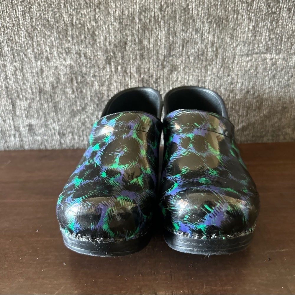 Dansko Professional Nurse Clogs Women's Size EU 38 US 7 Multi Colored Comfort - Picture 6 of 10